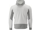 Witte Sarna-Fleece Met Capuchon. 3XL