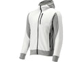 Witte Sarna-Fleece Met Capuchon. 3XL