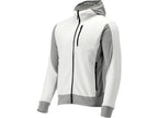 Witte Sarna-Fleece Met Capuchon. 3XL