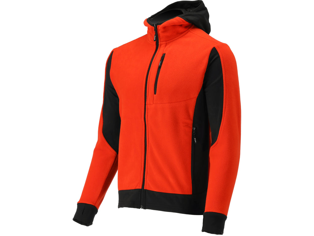 Fleece Met Hertenkap, Rood, Maat. 3XL