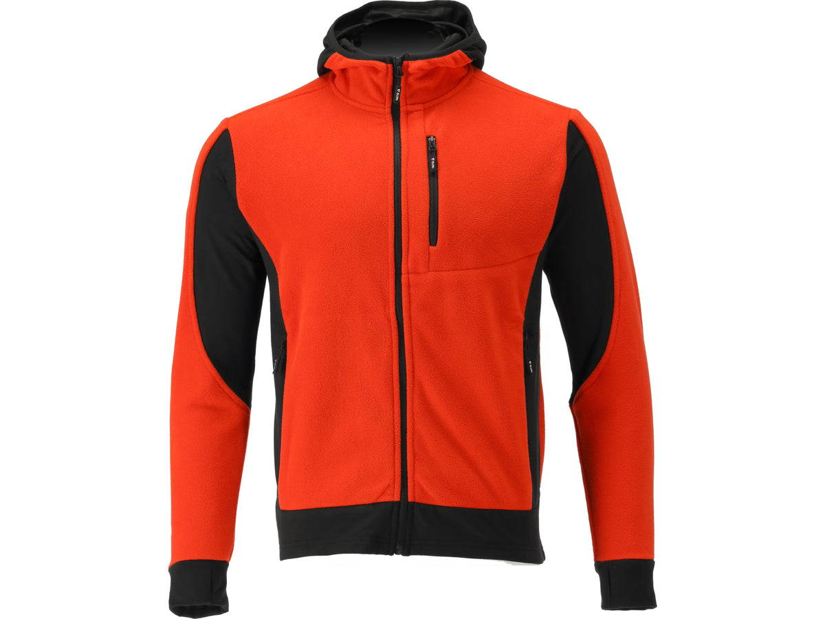 Fleece Met Hertenkap, Rood, Maat. L