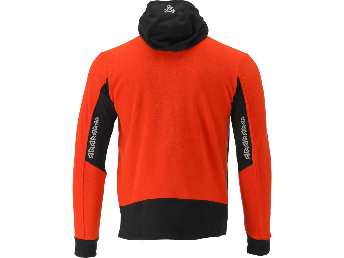 Fleece Met Hertenkap, Rood, Maat. L