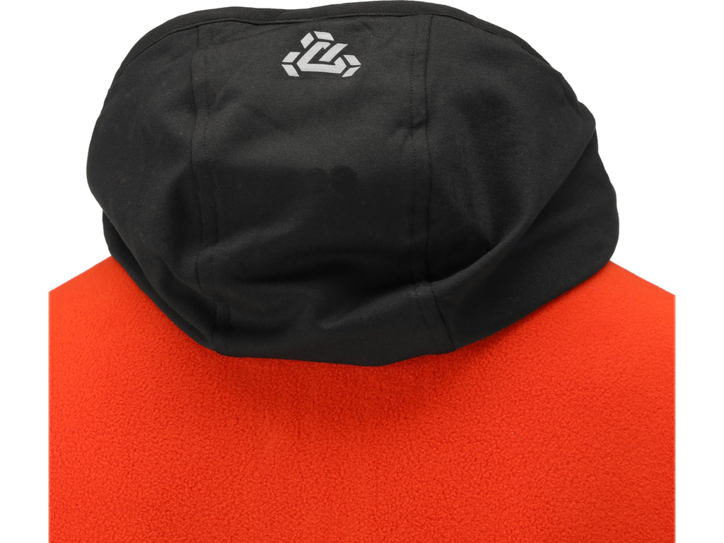 Fleece Met Hertenkap, Rood, Maat. L
