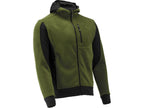Sarna Groene Fleece Met Capuchon. Xl