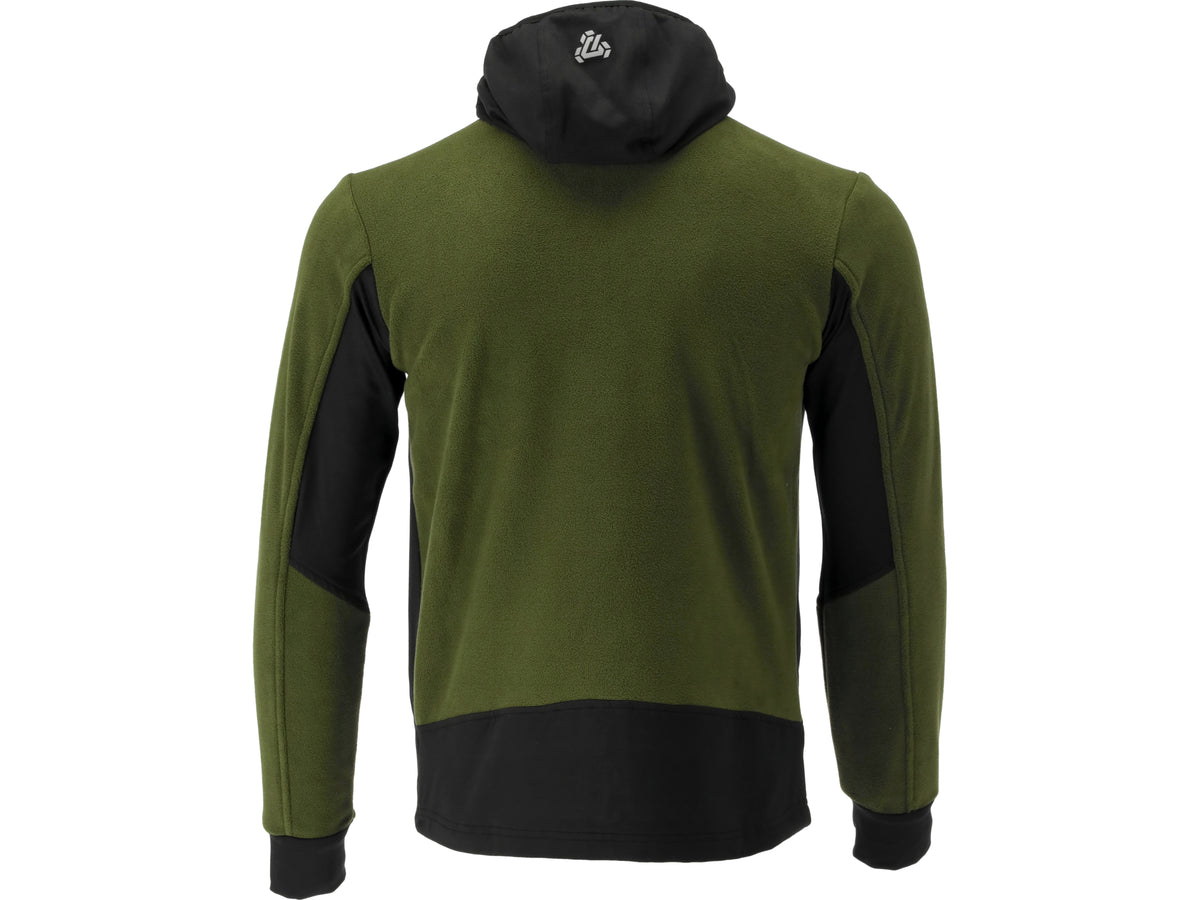 Sarna Groene Fleece Met Capuchon. S