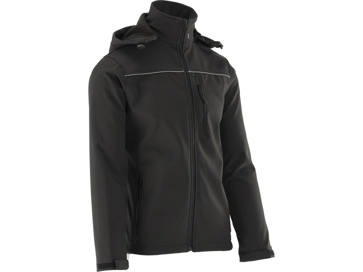 Softshell Jas Met Kap Obsidian Maat. 2XL