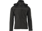 Softshell Jas Met Kap Obsidian Maat. S