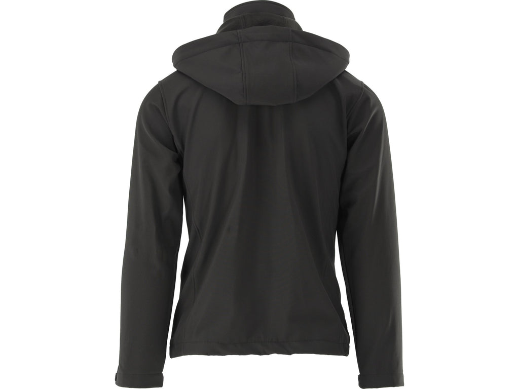 Softshell Jas Met Kap Obsidian Maat. M
