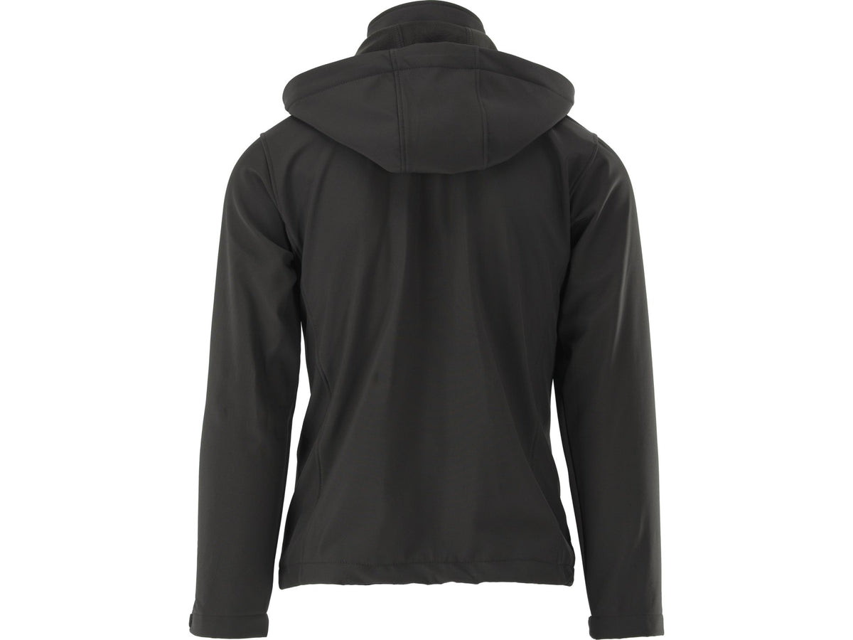 Softshell Jas Met Kap Obsidian Maat. M