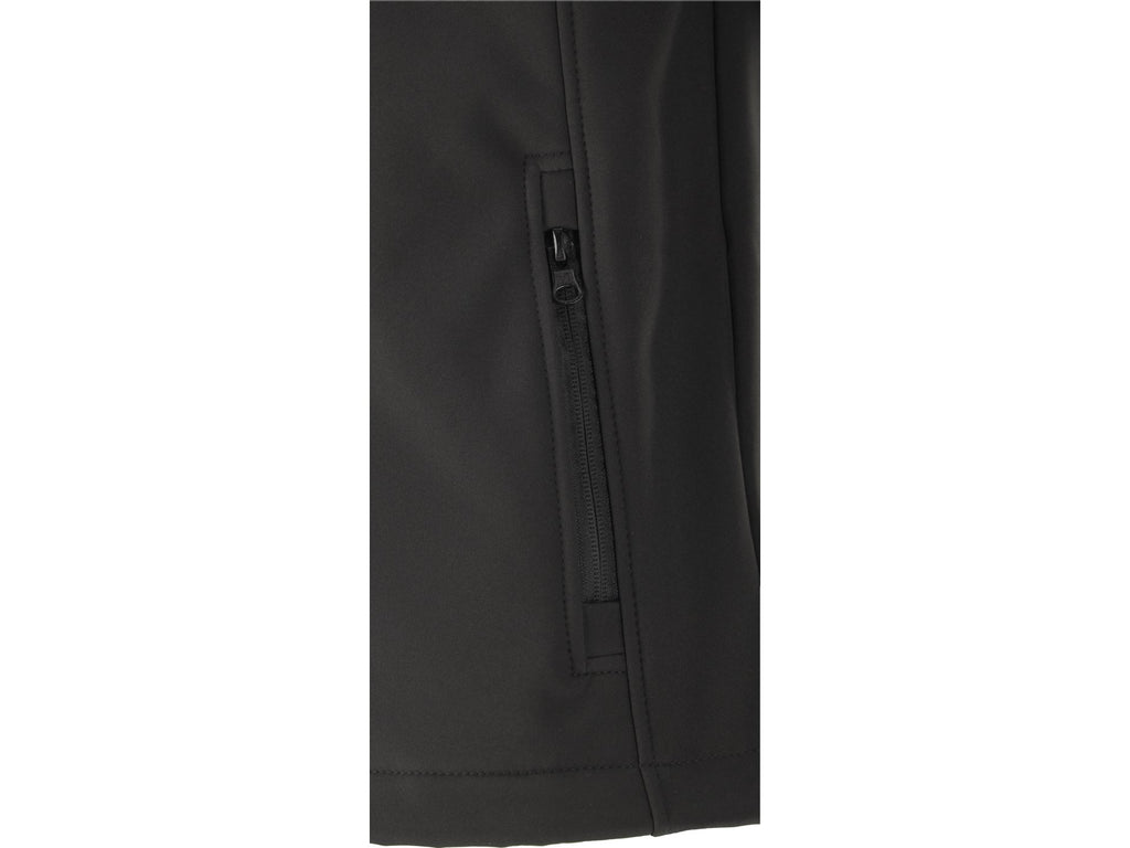 Softshell Jas Met Kap Obsidian Maat. L