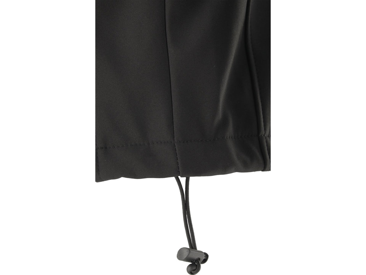 Softshell Jas Met Kap Obsidian Maat. M