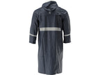 Marineblauwe comfortabele waterdichte jas maat 2XL