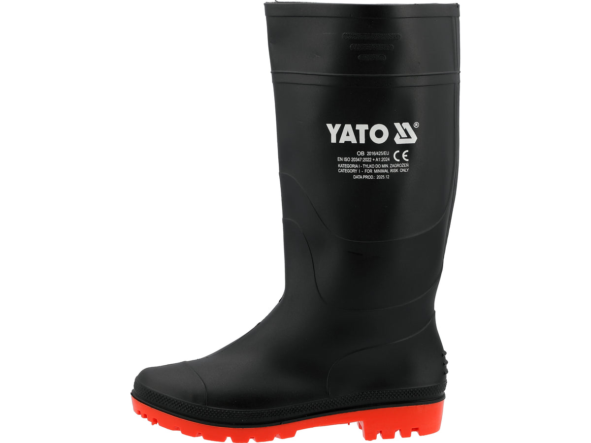 Hooge PVC Waterstop Laarzen Maat 43