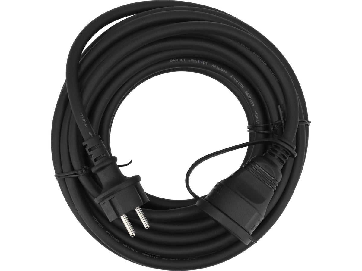 Werkplaats Verlengkabel 3X1,5MM2, 10M