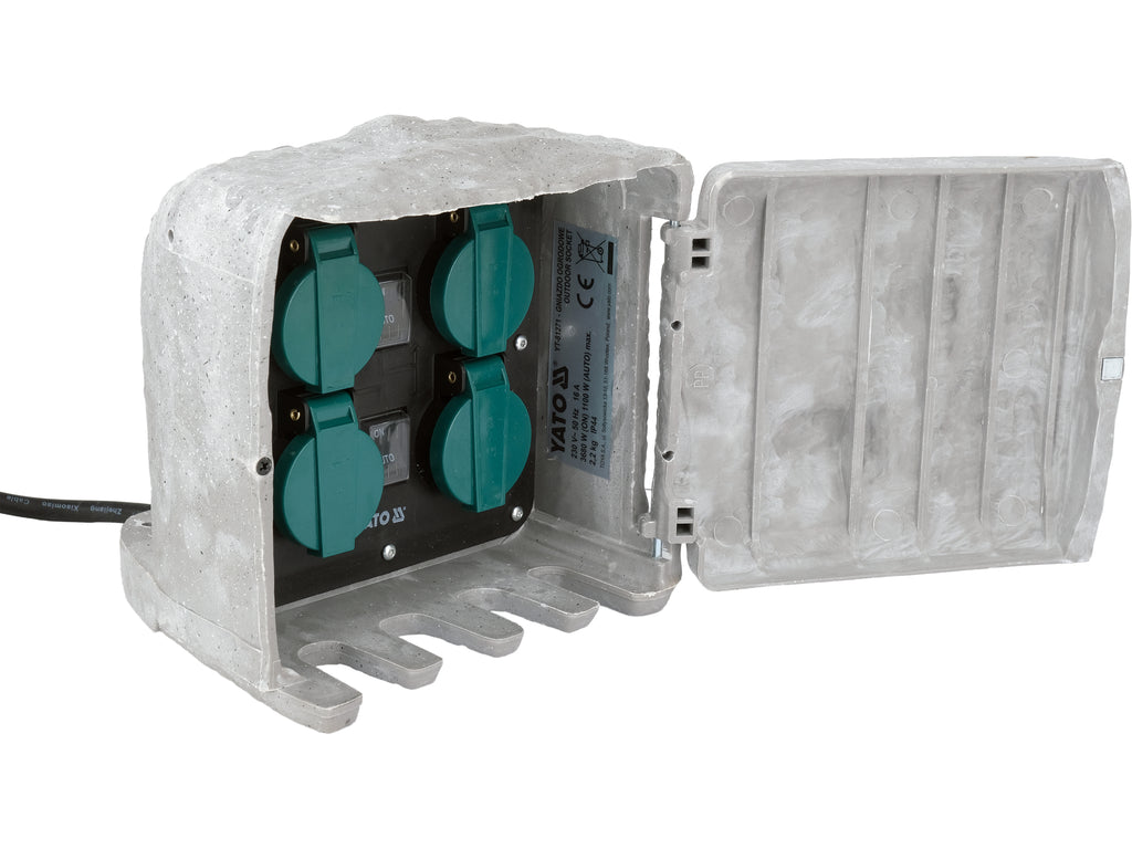 <translation>GEBOORTE TUINSTOPCONTACT IMITATIE STEEN IP44 4X230V AUTO/MANUEEL MODUS</translation>