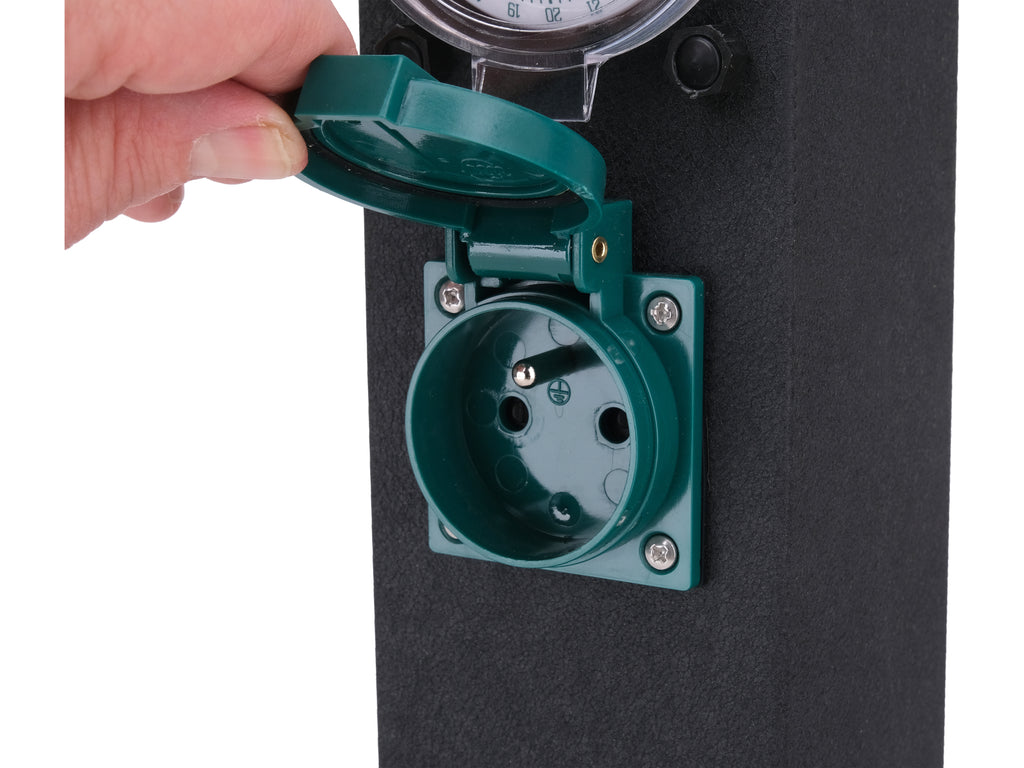 <translation>TUINCONTACTDOOS PAAL STAAL IP44 2X230V MET PROGRAMMEERFUNCTIE</translation>