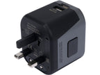 Universele Reisadapter Voor Meer Dan 150 Landen Met 2 X Usb-Lader 5V/2.4A