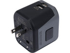 Universele Reisadapter Voor Meer Dan 150 Landen Met 2 X Usb-Lader 5V/2.4A