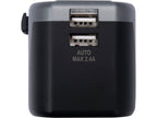 Universele Reisadapter Voor Meer Dan 150 Landen Met 2 X Usb-Lader 5V/2.4A
