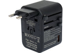 Reisadapter Voor Meer Dan 150 Landen Usb-C Pd 65W