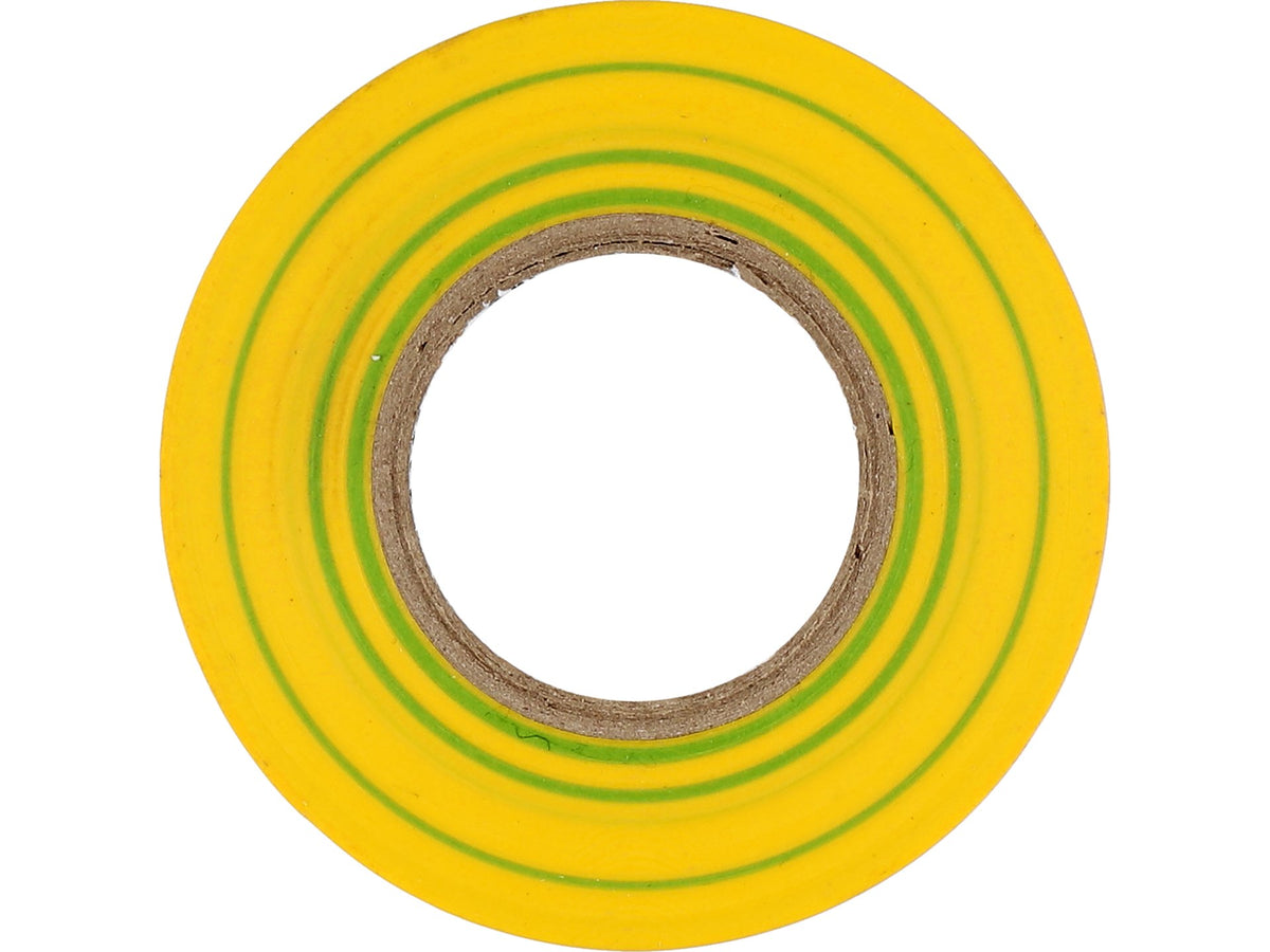 Elektrische Isolatieband 19MMX20MX0,13MM, Geel-Groen