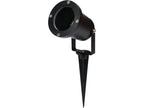 GU10 Tuinreflector Met Zwarte Aluminium Spike