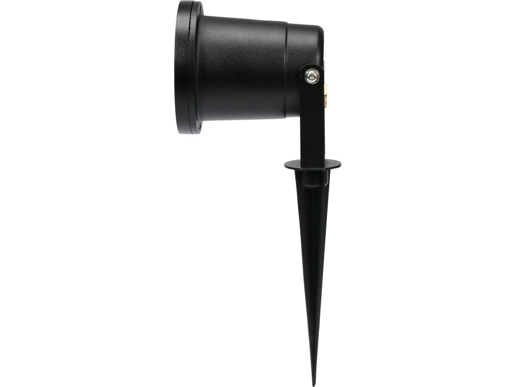 GU10 Tuinreflector Met Zwarte Aluminium Spike