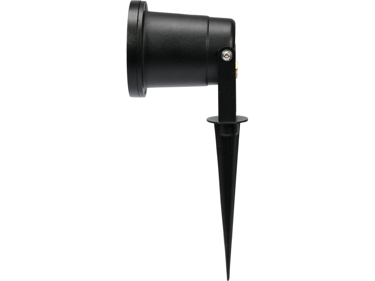 GU10 Tuinreflector Met Zwarte Aluminium Spike