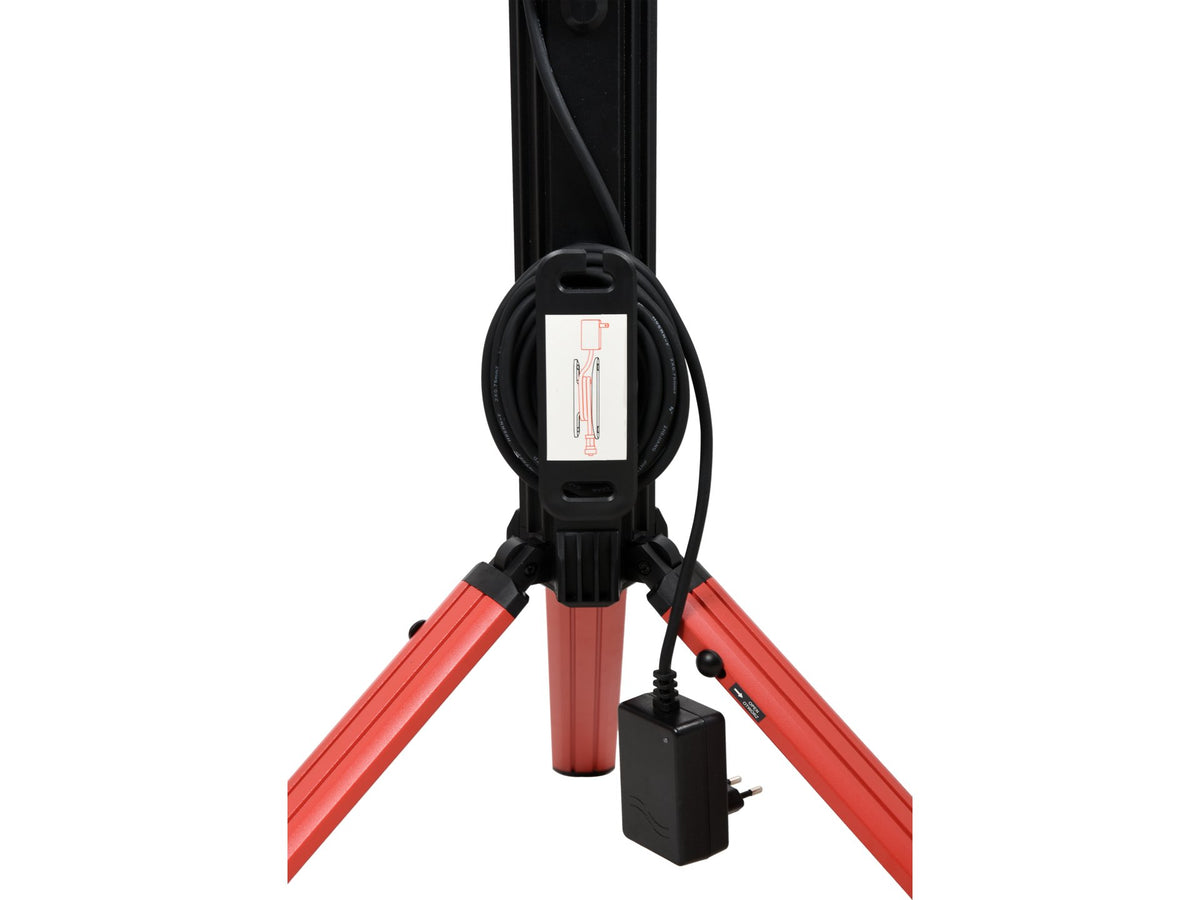 Draagbare Reflector 5000LM, Net/Batterij, Opvouwbaar, Koffer