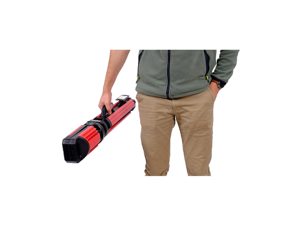 Draagbare Reflector 5000LM, Net/Batterij, Opvouwbaar, Koffer