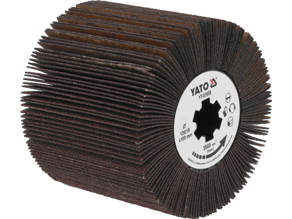 Borstel Voor Satineermachine (Klep) P120 120X100X19