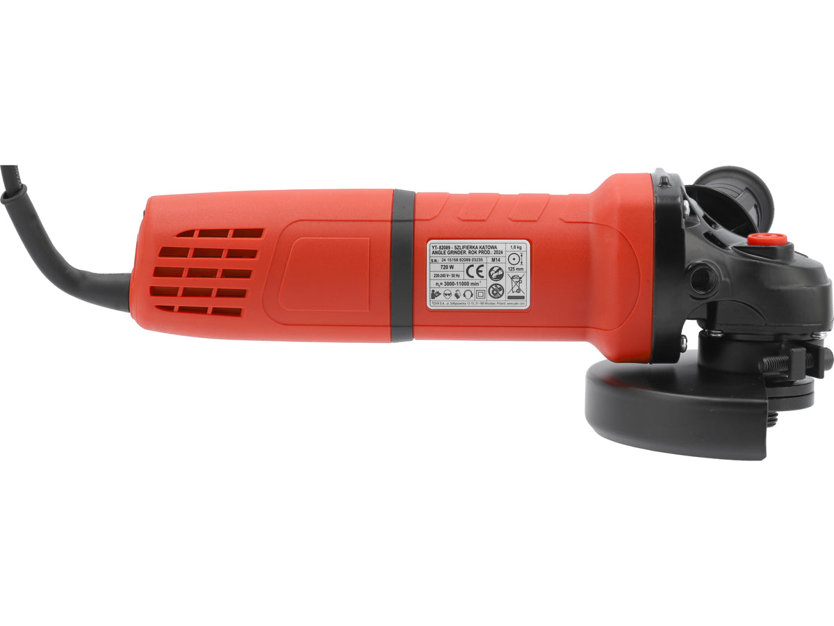 Haakse Slijper 125MM 720W Variabele Snelheid