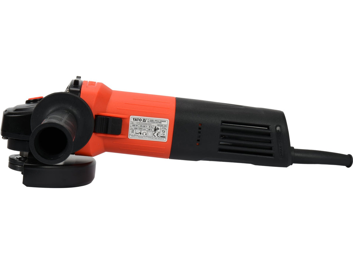 Haakse Slijper 1400W 125MM Met Verstelbare Snelheid 3000 - 12000