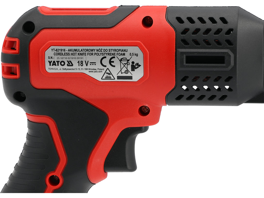 Piepschuimsnijder 18V (200mm, body)