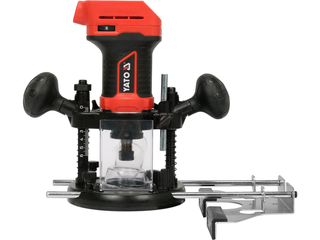 18V Freesmachine 3IN1 (Bl; 8000-26000MIN-1; Handvat 6/8MM) Zonder Accu.