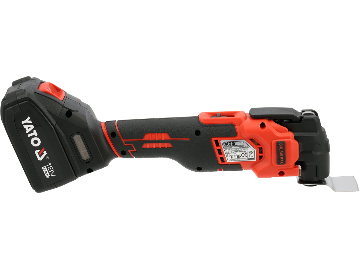 Multi Tool 18V Borstelloos Motor, Inclusief Batterij En Oplader