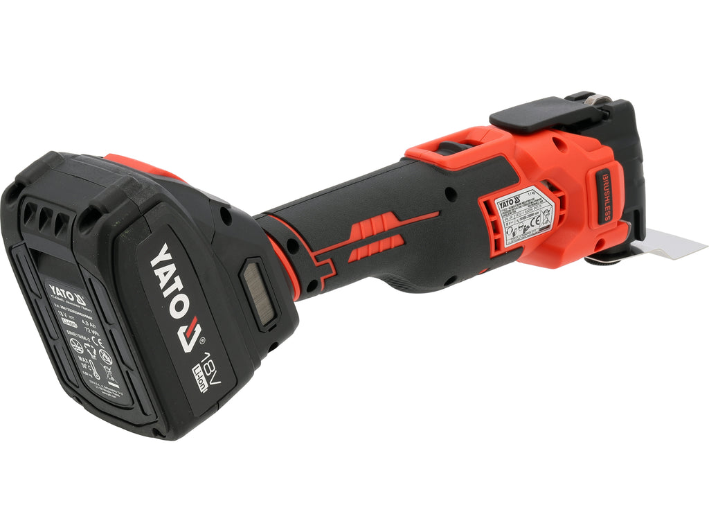Multi Tool 18V Borstelloos Motor, Inclusief Batterij En Oplader