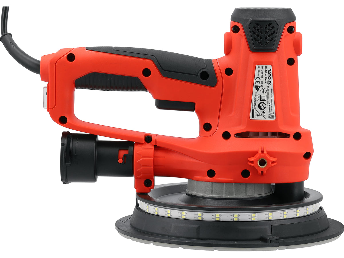 900W Vlakschuurmachine (Led; 180MM)