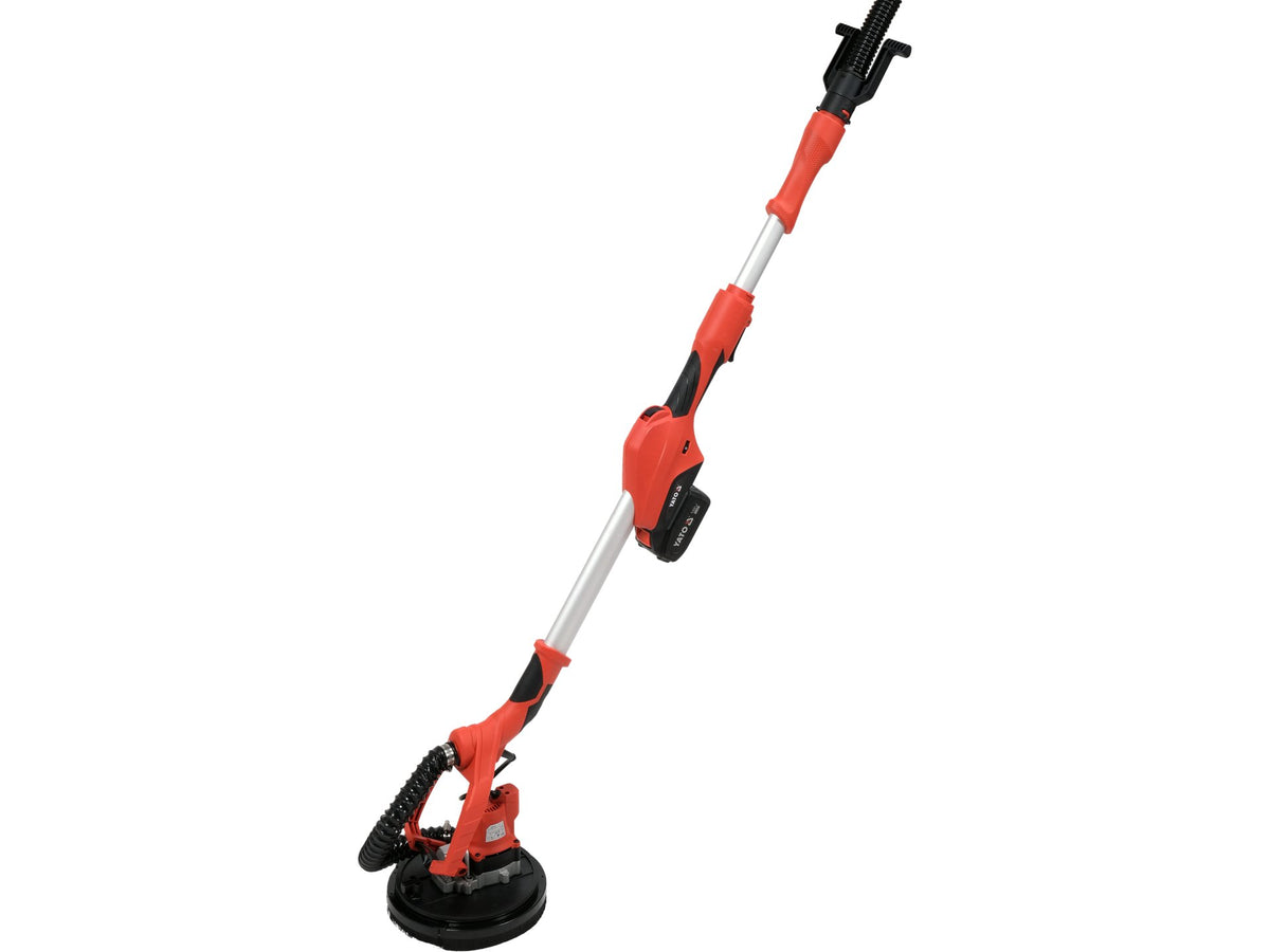 18V Gips Slijper Met Ingebouwde Stofzuiger - Set Met 4.0AH Batterij En Oplader