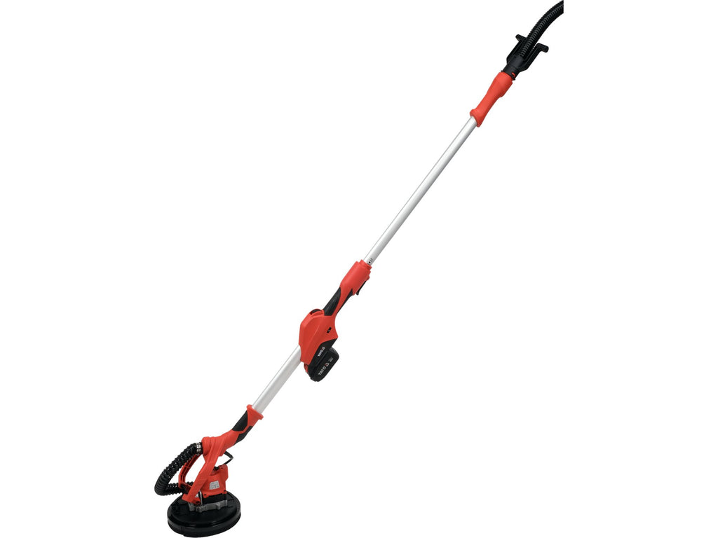18V Gips Slijper Met Ingebouwde Stofzuiger - Set Met 4.0AH Batterij En Oplader