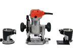 Kandenfreesmachine 710W Voor Laminaat + Geleidingsschuif Voor 6MM En 8MM Frezen