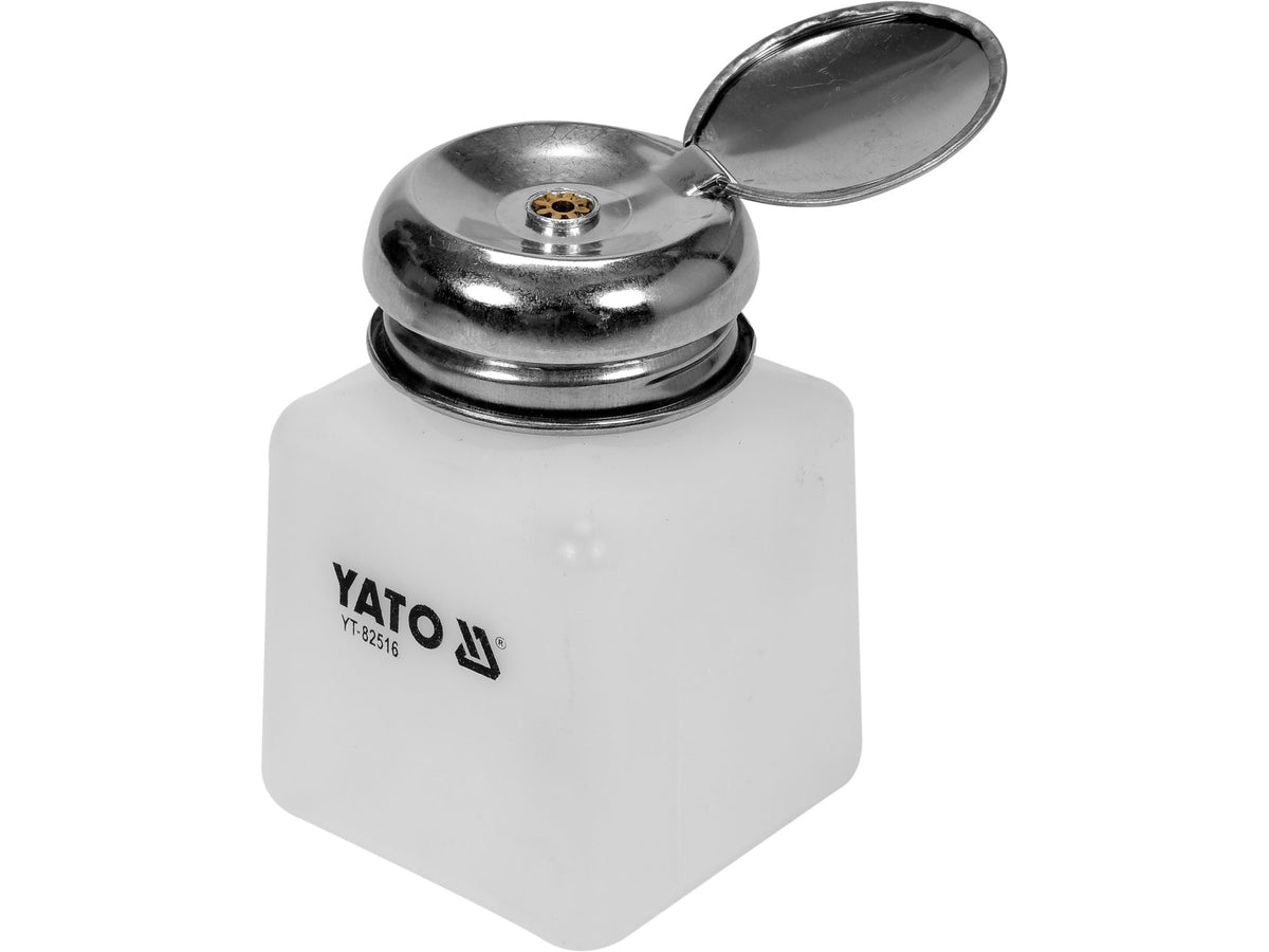 Esd-Fles Van Hdpe-Kunststof Met Dispenser En Pomp Voor Alcoholoplosmiddelen