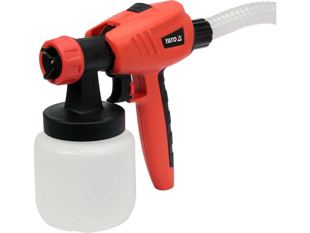 HVLP Schildergenerator 1100W 100DIN/SEC 1L/MIN + Set Nozzles Voor Het Verf Van Muren En Plafonds Zonder Verfstralen