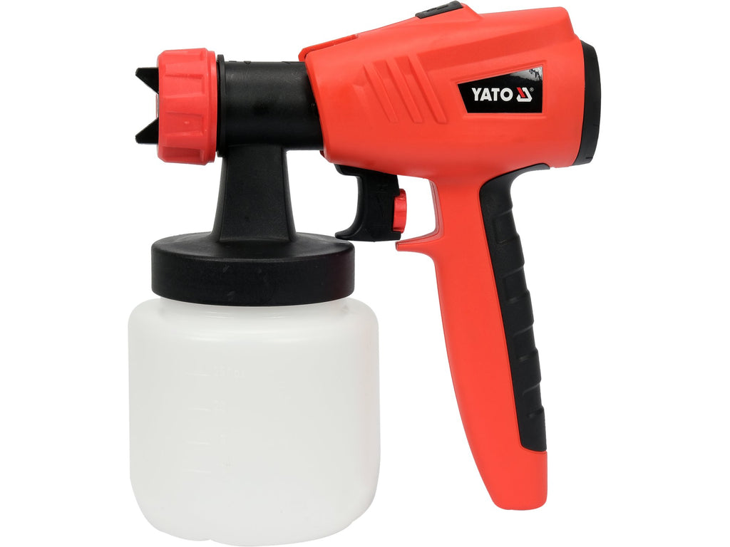 HVLP Schildergenerator 1100W 100DIN/SEC 1L/MIN + Set Nozzles Voor Het Verf Van Muren En Plafonds Zonder Verfstralen