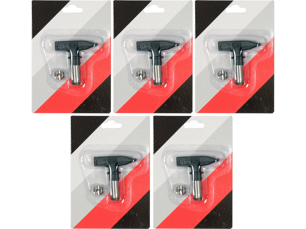 Set Van 5 Nozzles (513,515,517,519,521) Voor Hydrodynamische Verfgeneratoren (Airless)