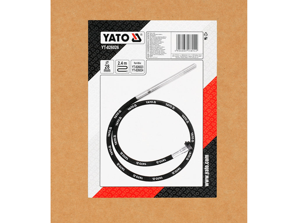 <code>BETON VIBRATIE SLANG 2.4M VOOR YT-826024</code>
