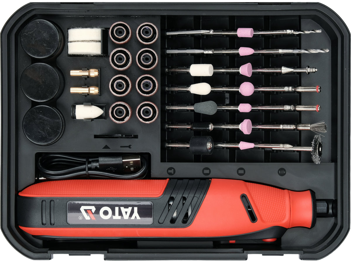 Cordless Mini Grinder 8V With Accessories