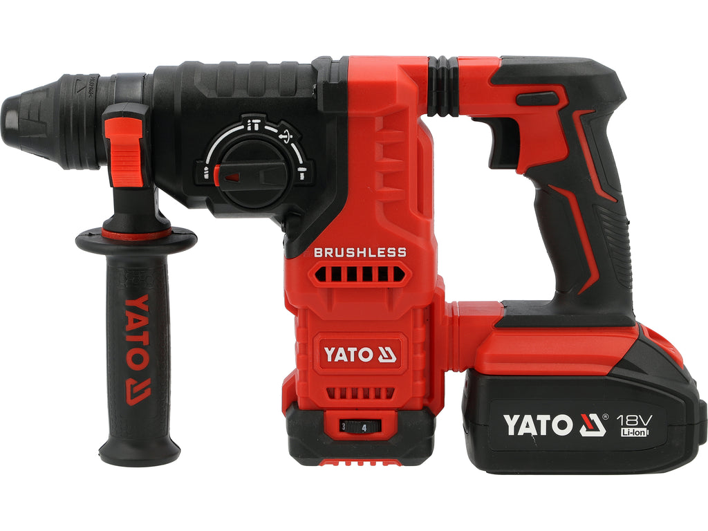 Boorhamer 18V + 2X4AH (BL-MOTOR)