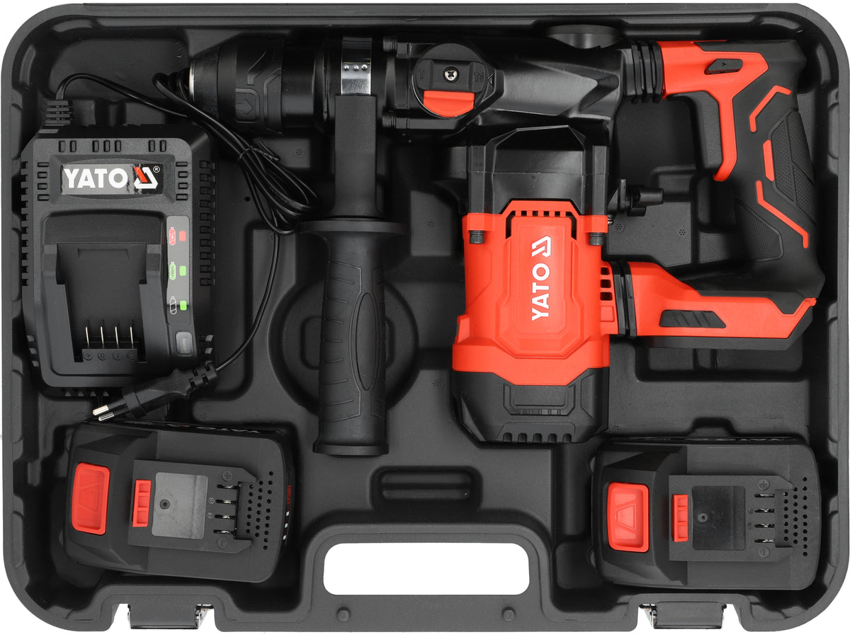 Rotary Hammer SDS Plus 18V 3.8J (Bl Motor; 2X4.0AH)