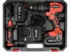 Slagschroevendraaier 18V (75 Nm, 2 Accu 3 Ah, Lader) Met Borstelloze Motor